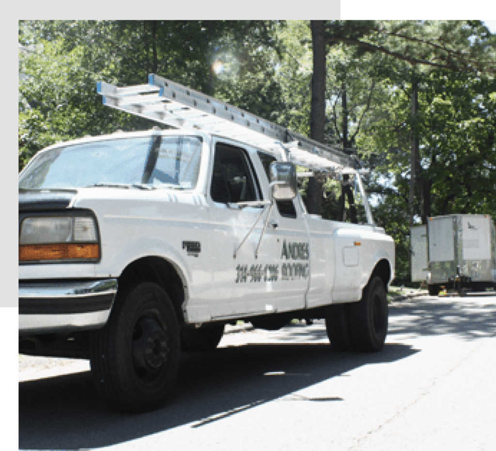 Andres Roofing Ford Truck