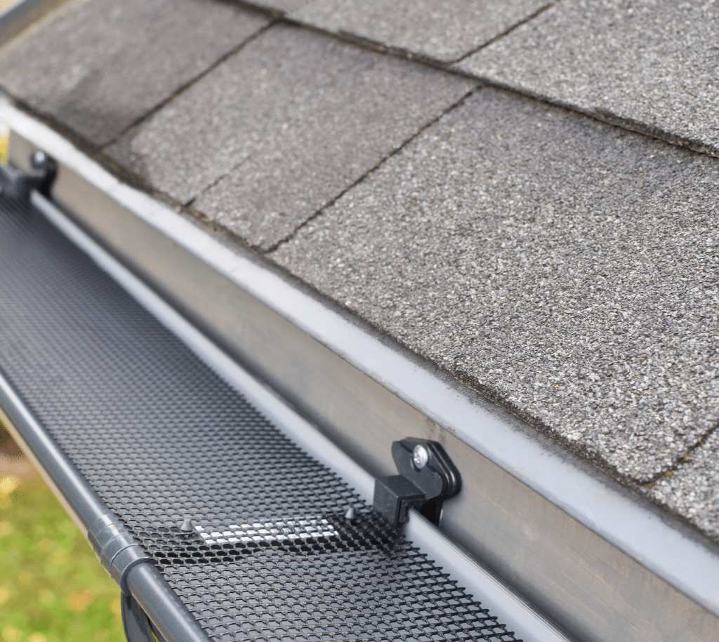 New Gutters with Leaf Guard
