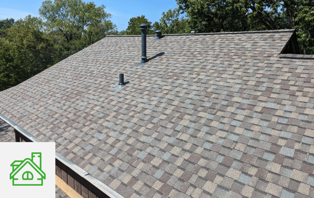 New Roof With Ventilation Pipes